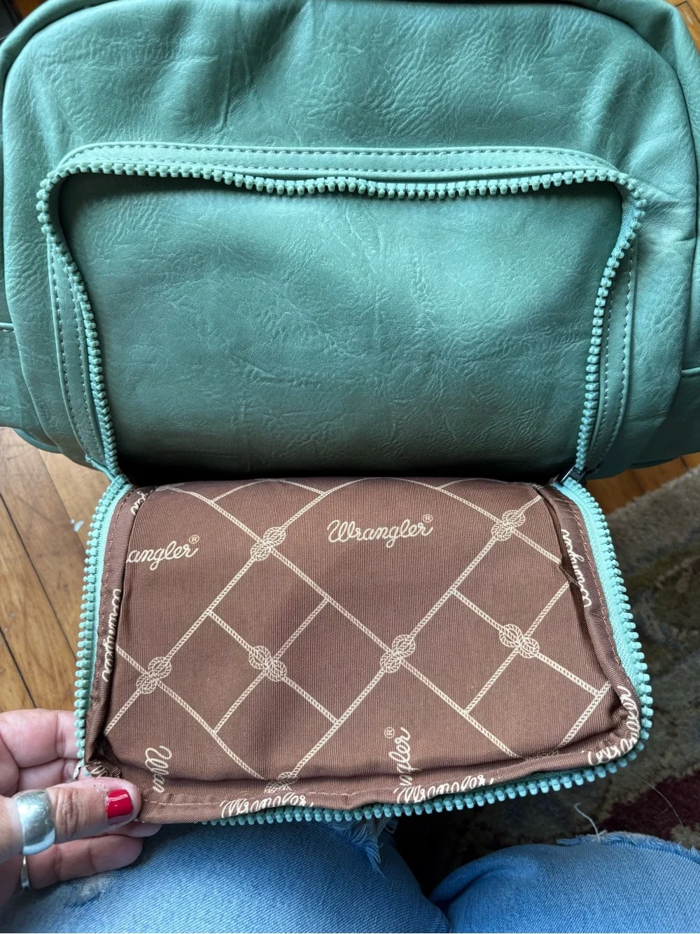Wrangler brand laptop backpack